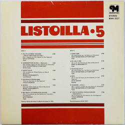 Tuula Siponius, Rolf Bergström & Pyhimykset LP Listoilla 5  kansi EX- levy EX Käytetty LP