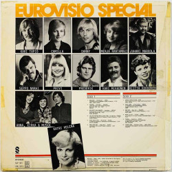 Kari Tapio, Juhani Markola, Seppo Närhi LP Eurovisio Special  kansi G+ levy EX- Käytetty LP