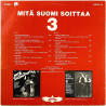 Piritta, Uniset, Esko Rahkonen LP Mitä Suomi Soittaa 3  kansi EX levy EX- Käytetty LP