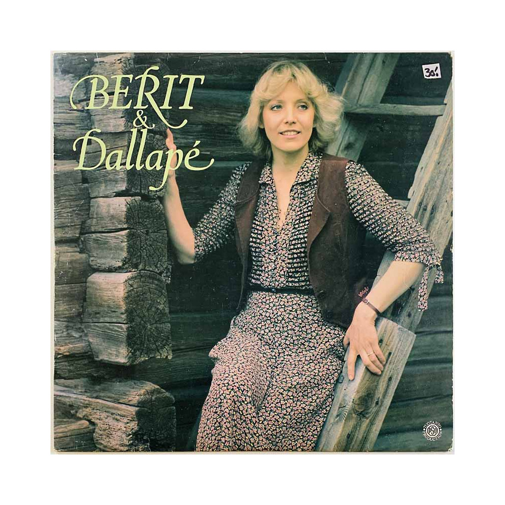 Berit & Dallape LP Berit & Dallapé -77  kansi VG+ levy VG+ Käytetty LP