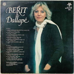 Berit & Dallape LP Berit & Dallapé -77  kansi VG+ levy VG+ Käytetty LP