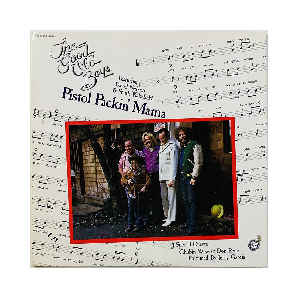 Good Old Boys LP Pistol Packin' Mama  kansi EX levy EX Käytetty LP