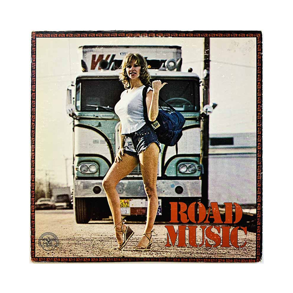 Red Sovine, Del Reeves ym. LP Road Music - Truck Driving Songs 2LP  kansi VG levy EX Käytetty LP