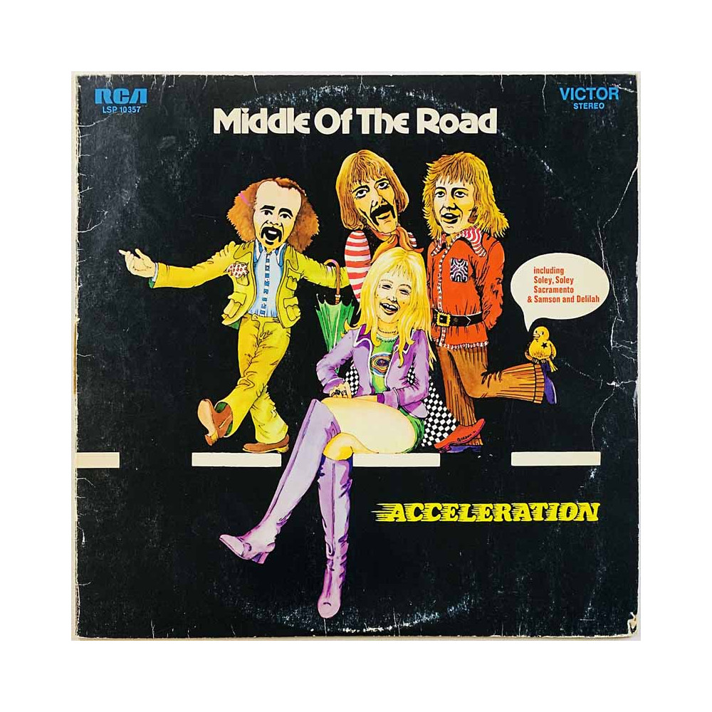 Middle of the Road 1971 LSP 10357 Acceleration Begagnat LP