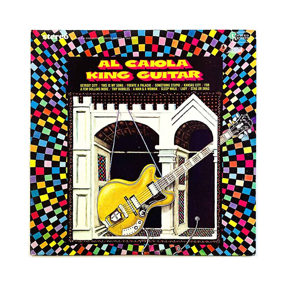 Caiola Al LP King Guitar  kansi EX- levy EX- Käytetty LP