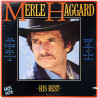 Haggard Merle LP His best  kansi EX- levy EX Käytetty LP
