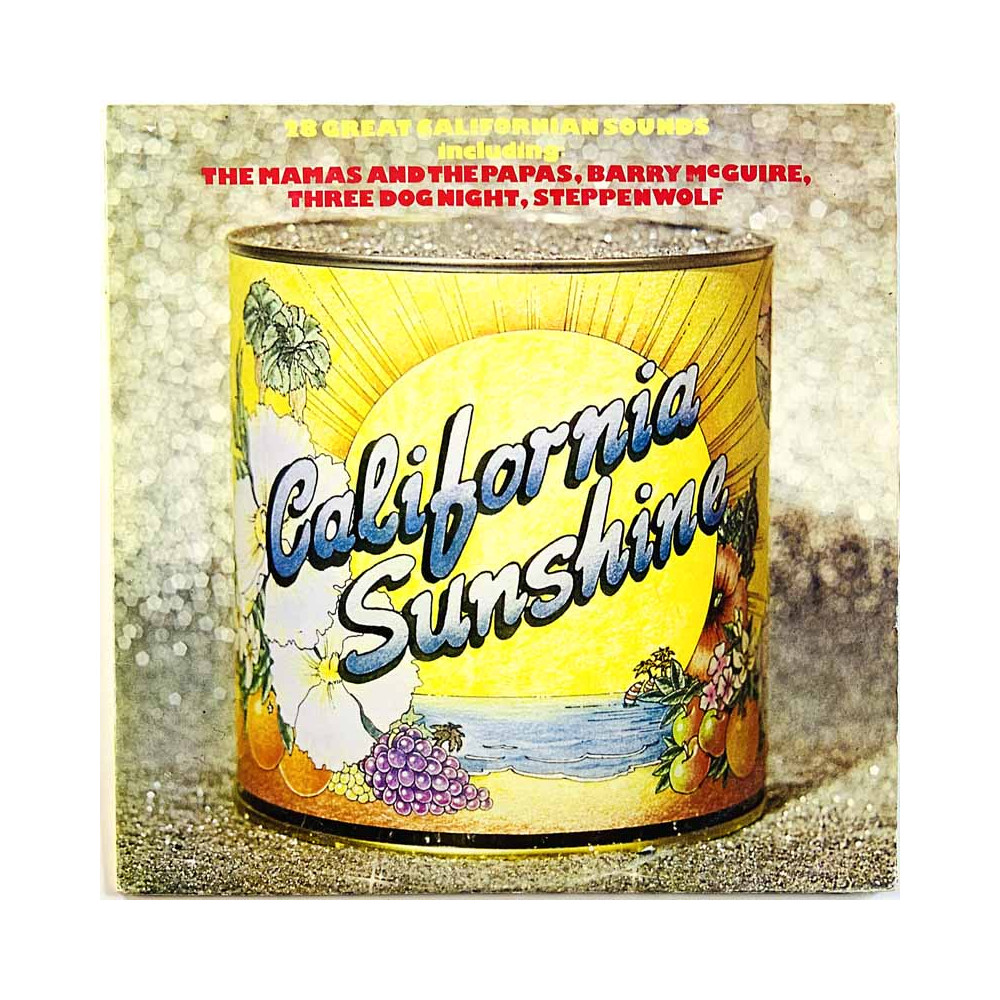Mama Cass, Steppenwolf, Three Dog Night LP California Sunshine 2LP  kansi VG+ levy VG+ Käytetty LP