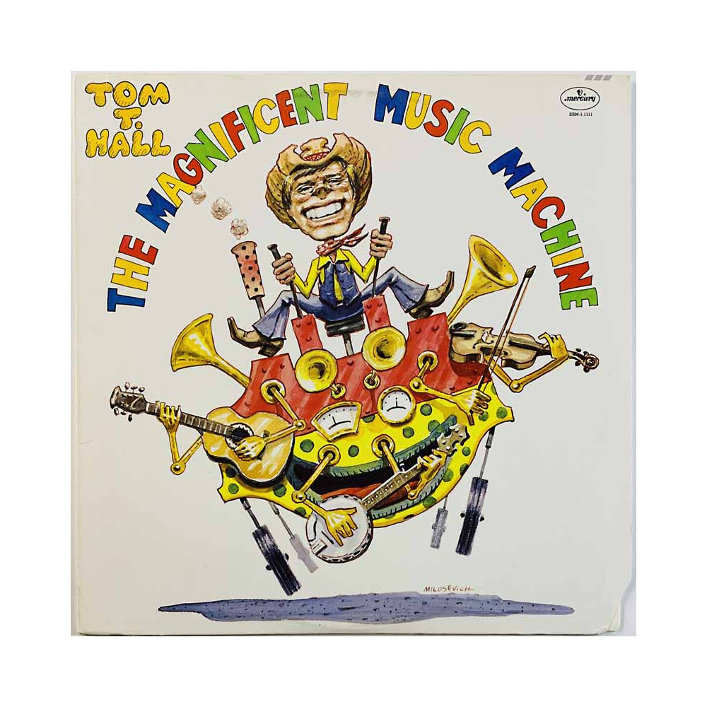 Hall Tom T. LP The Magnificent Music Machine  kansi EX levy EX Käytetty LP