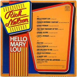 Nelson Rick 1974 0042.018 Hello Mary Lou Begagnat LP