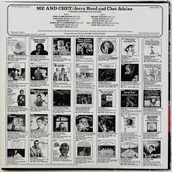 Jerry Reed and Chet Atkins 1977 ANL1-2167 Me And Chet Begagnat LP