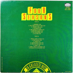Four Seasons LP 16 greatest hits  kansi EX levy EX Käytetty LP