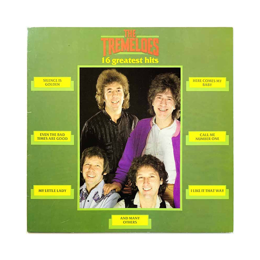 Tremeloes LP 16 greatest hits  kansi EX levy EX Käytetty LP