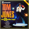 Jones Tom LP Seine 20 Größten Erfolge !  kansi EX levy EX Käytetty LP