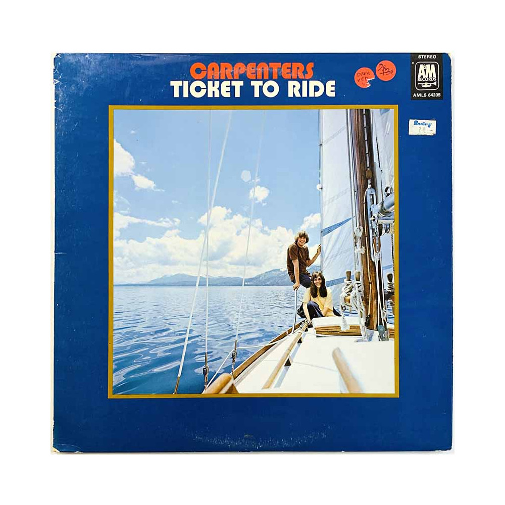 Carpenters 1969 AMLS 64205 Ticket to ride Begagnat LP