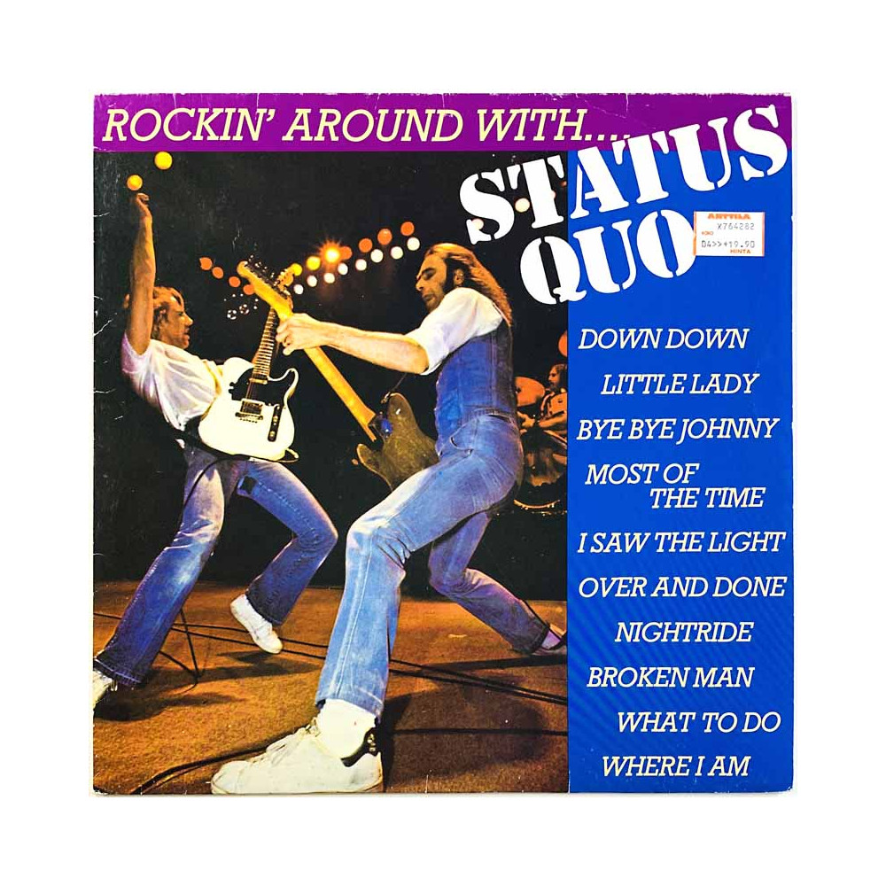 Status Quo 1975 HRS 18 Rockin’ around with.... Begagnat LP