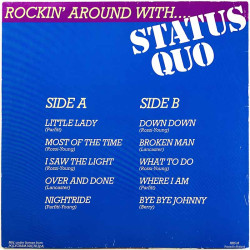 Status Quo 1975 HRS 18 Rockin’ around with.... Begagnat LP