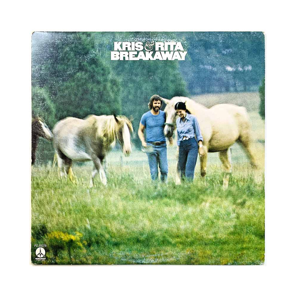 Kris & Rita 1974 PZ 33278 Breakaway Begagnat LP