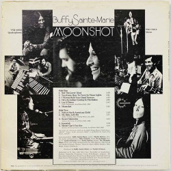 Buffy Sainte-Marie LP Moonshot  kansi VG- levy VG- Käytetty LP