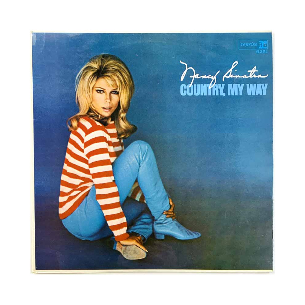 Sinatra Nancy LP Country my way  kansi EX- levy VG Käytetty LP