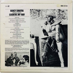 Sinatra Nancy LP Country my way  kansi EX- levy VG Käytetty LP