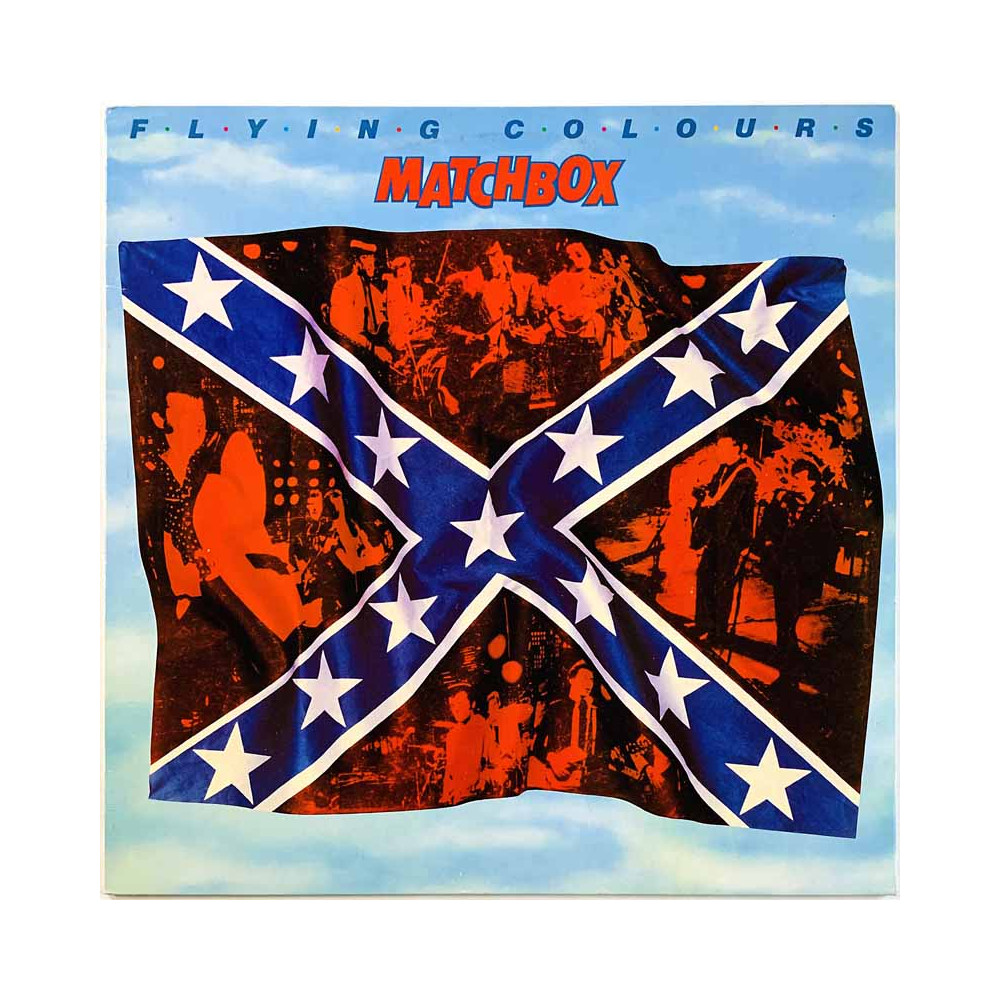 Matchbox LP Flying Colours  kansi EX levy EX Käytetty LP