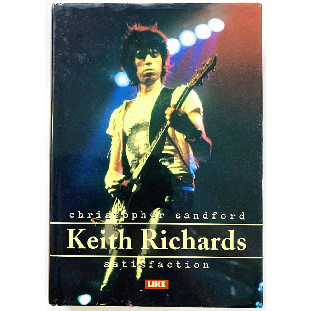 Keith Richards - Satisfaction : Christopher Sandford  suomentanut Janne Nevala - Något använd bok