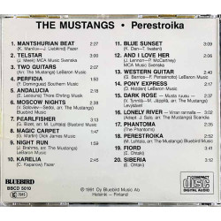 Mustangs 1991 BBCD 5010 Perestroika CD Begagnat