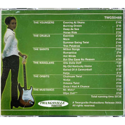 Wanglers, Cruels, Youngers ym. CD Twangy Guitars, Silky Strings Vol. 2  kansi EX- levy EX Käytetty CD