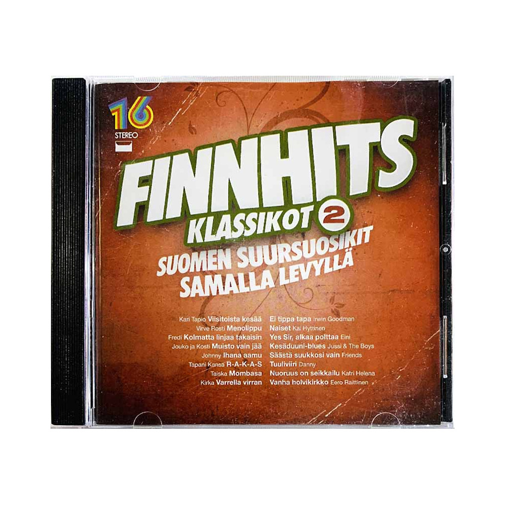 Eini, Kirka, Taiska, Fredi, Tapani Kansa CD IS Finnhits Klassikot 2  kansi EX- levy EX- Käytetty CD
