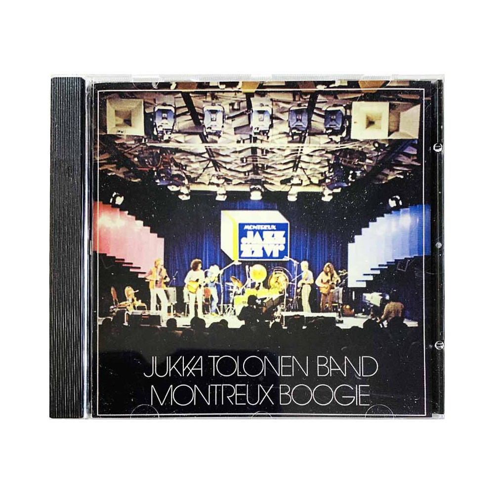 Jukka Tolonen Band CD Montreux Boogie  kansi EX- levy EX Käytetty CD
