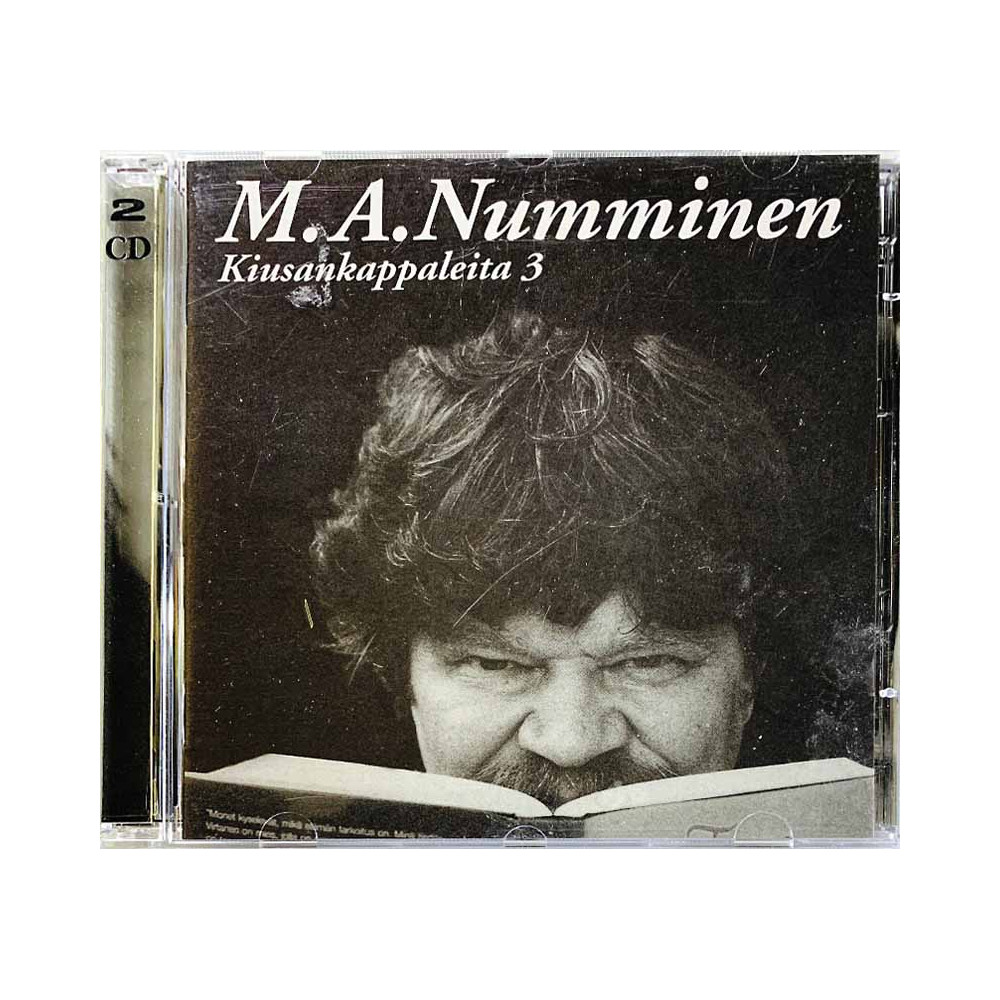 Numminen M.A. CD Kiusankappaleita 3 2CD  kansi EX- levy EX Käytetty CD