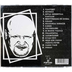 Maukka Perusjätkä CD Hyvät, pahat ja parhaat  kansi EX levy EX Käytetty CD