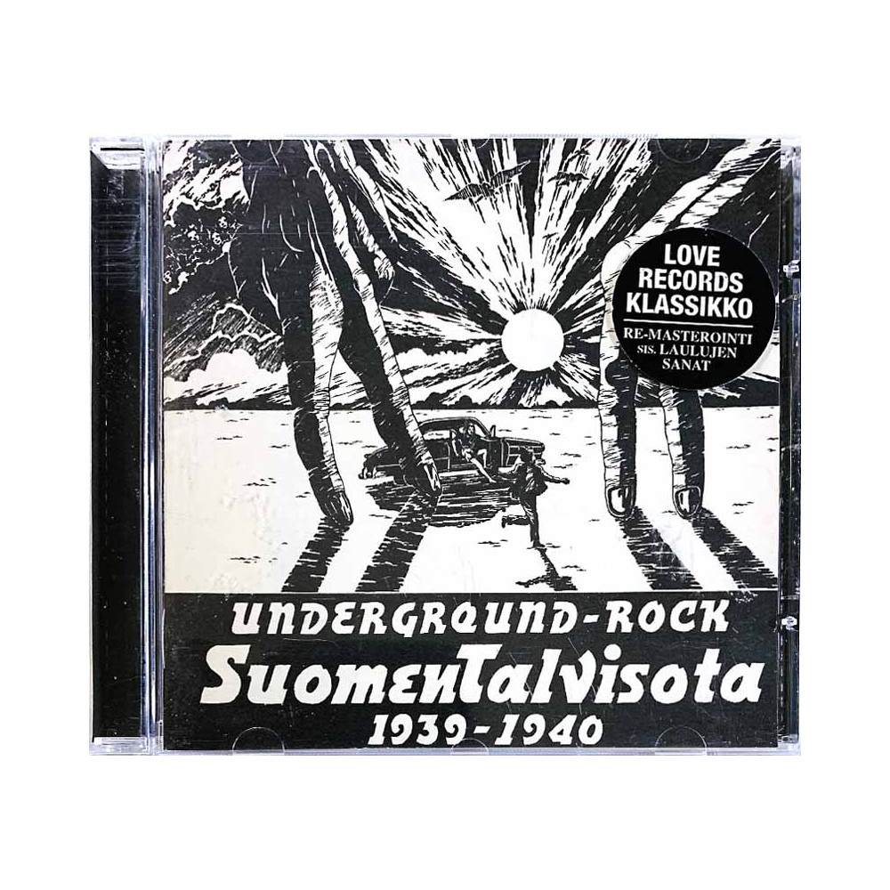 Suomen Talvisota 1939-1940 CD Underground-Rock  kansi EX- levy EX Käytetty CD