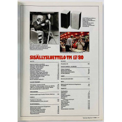 TM Tekniikan Maailma : Pariisin autonäyttelyn uutuudet, photokina 80 - begagnade magazine