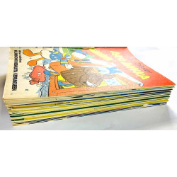 Aku Ankka 1978 2,5-7,9-13,15,17-18,21-25,29,33,37,44,46,51-52 vajaa vuosikerta 1978 23 numeroa aikakauslehti