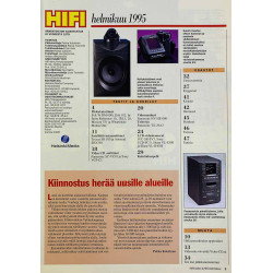 Hifi-lehti : Hyllykaiuttimet, kaiutinkaapelit, satelliittiviritimet - begagnade magazine