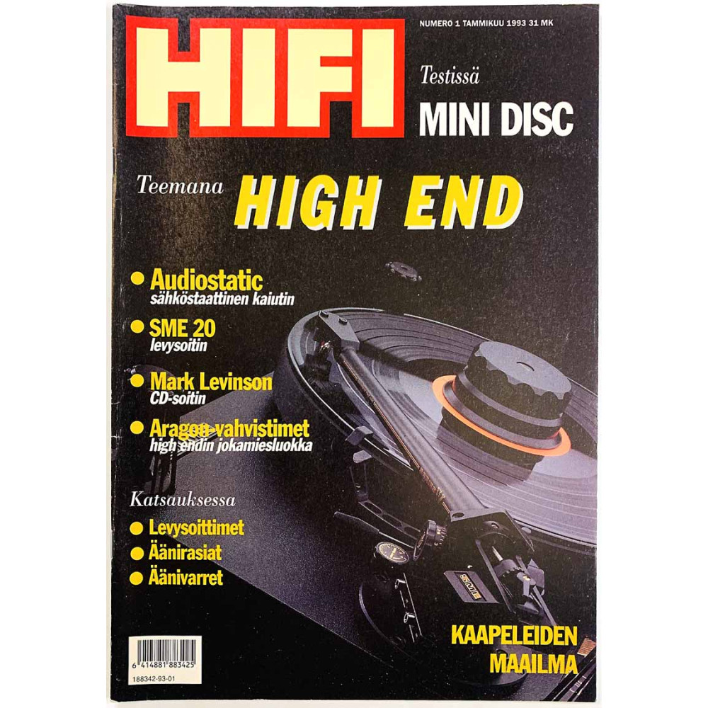 Hifi-lehti : Katsauksessa levysoittimet ja äänirasiat - begagnade magazine