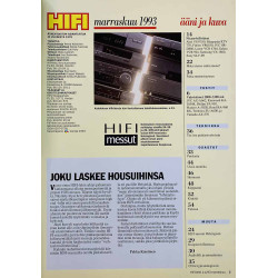 Hifi-lehti : testissä 3000 mk vahvistimet, putkiesivahvistin - begagnade magazine