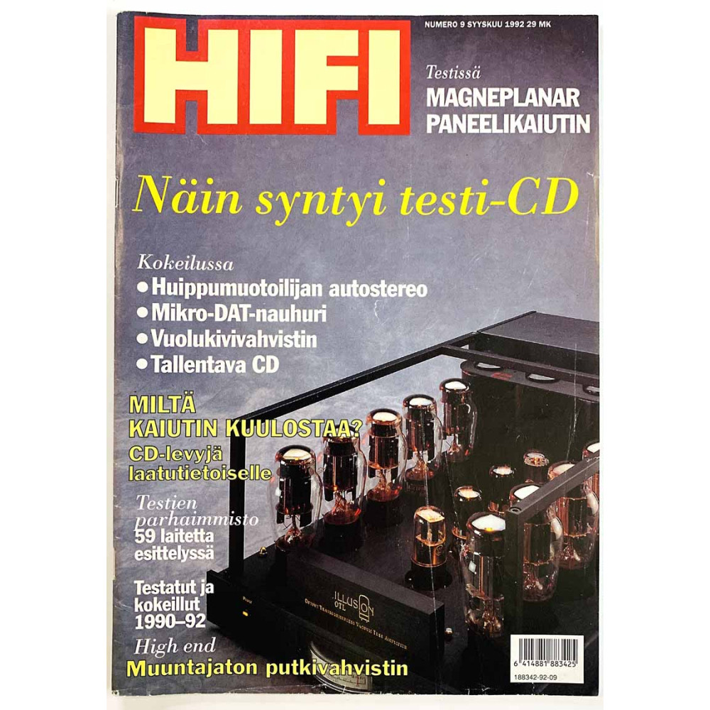 Hifi-lehti : testien parhaimmisto 59 laitetta esittelyssä - begagnade magazine