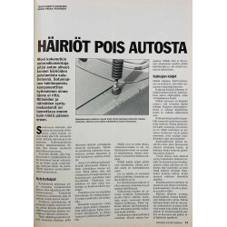 Hifi-lehti 1992 10 Autohifi: kaiuttimet vahvistimet akustiikka aikakauslehti