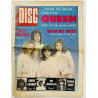Disc magazine : Hollies poster, Queen band on the road - begagnade magazine