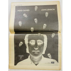 Disc magazine : John Lennon goes mouldy,complete Gary Glitter - begagnade magazine