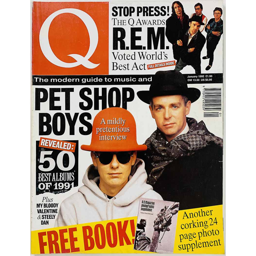 Q magazine : 50 best albums of 1991, Pet Shop Boys - begagnade magazine
