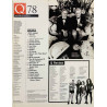 Q magazine : Lenny Kravitz, Ice Cube, Sting, Elvis Costello - begagnade magazine