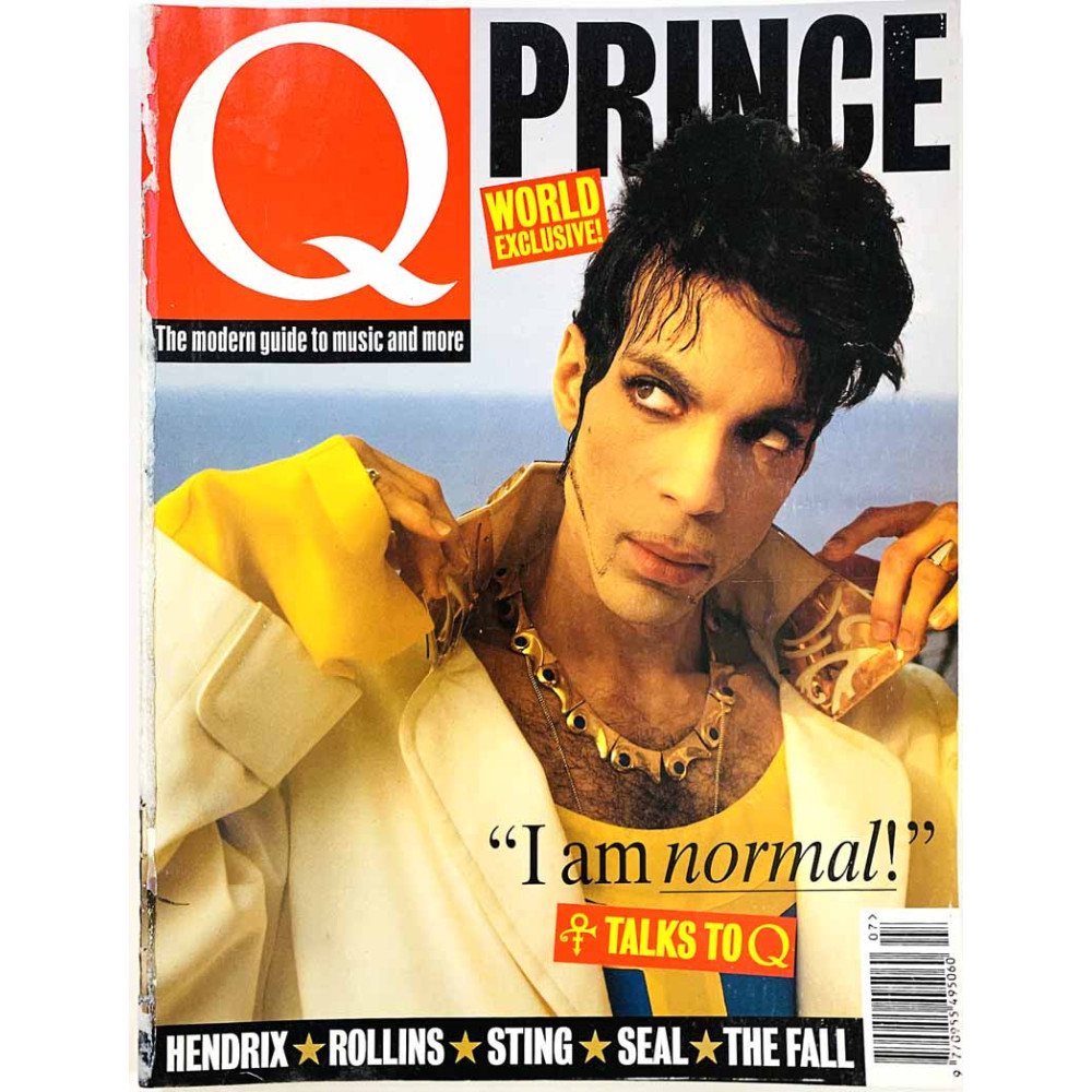 Q magazine : Prince, Henry Rollins, Madonna, Sting - begagnade magazine