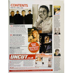 Uncut magazine 2005 april Cream, Harvey Keitel, The Band, Chris Rock aikakauslehti