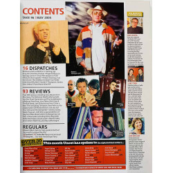 Uncut magazine 2005 may Jimmy Page, Robert Plant, Woody Allen, MC5 aikakauslehti