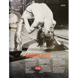 Uncut magazine 2005 may Jimmy Page, Robert Plant, Woody Allen, MC5 aikakauslehti