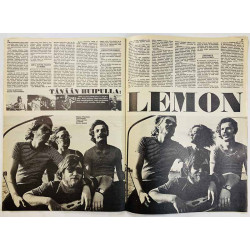 Intro 1970 numero 10 30.5.1970 Lemon, Inga Sulin, Ryysyrannan viimeiset hipat aikakauslehti