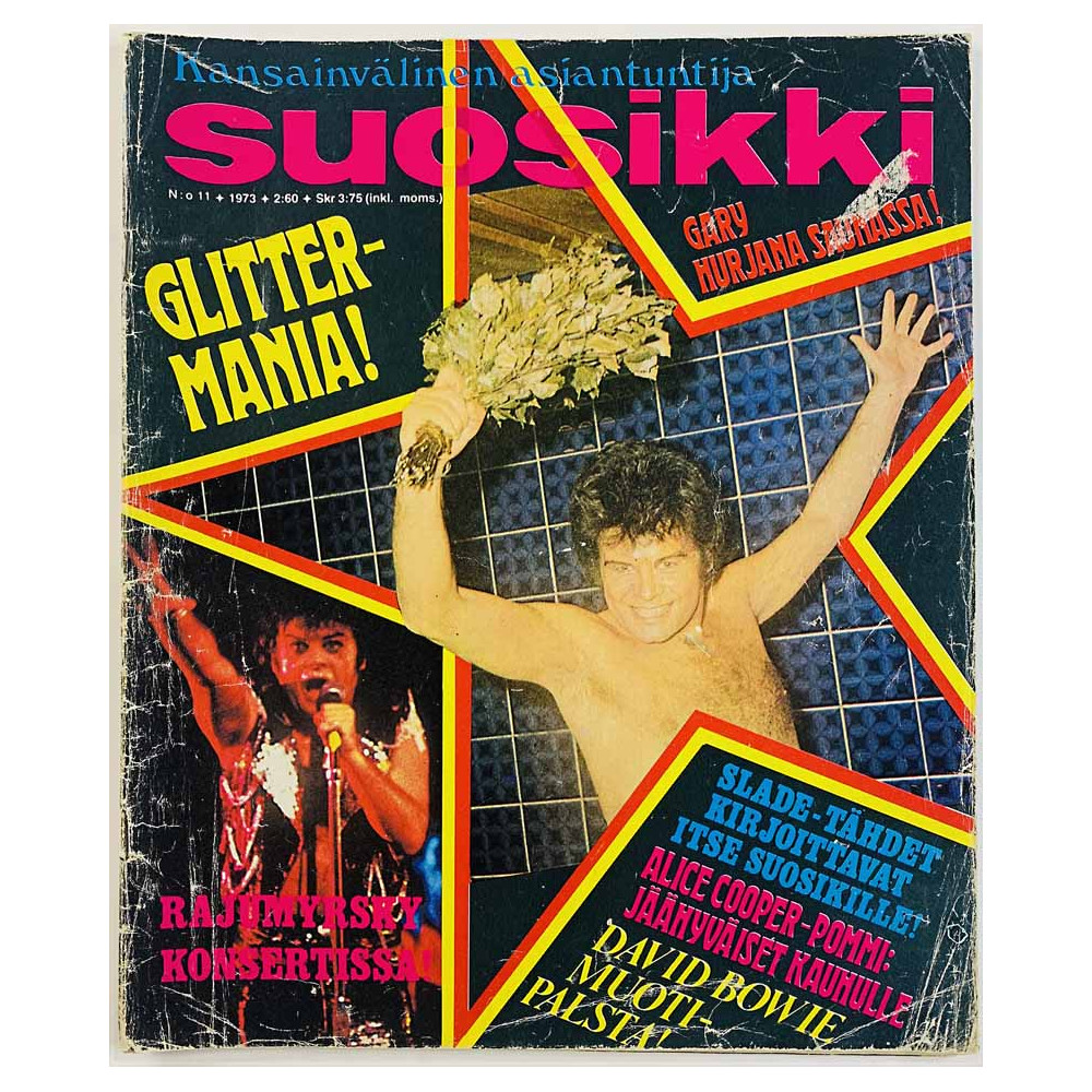 Suosikki 1973 11 Pressa Amerikkaan, Näin pop-tähti menee etusivulle aikakauslehti